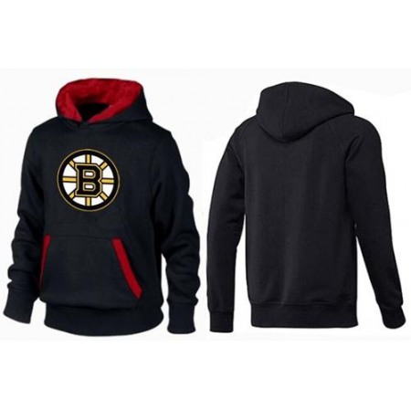 Boston Bruins Pullover Hoodie Black & Red