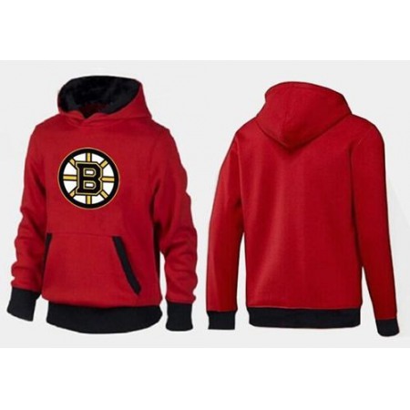 Boston Bruins Pullover Hoodie Red & Black