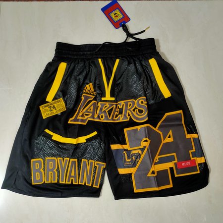 Los Angeles Lakers Black Shorts