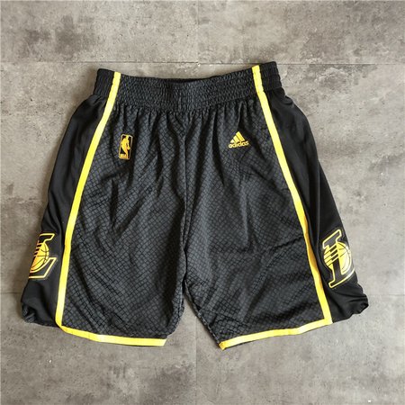 Los Angeles Lakers Black Shorts