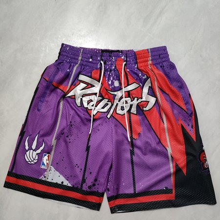 Toronto Raptors Purple Shorts