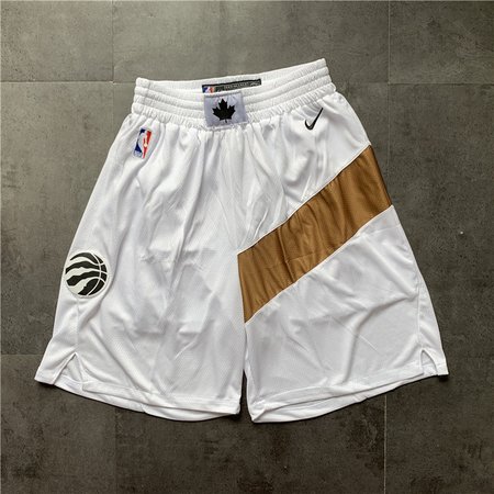 Toronto Raptors White Shorts