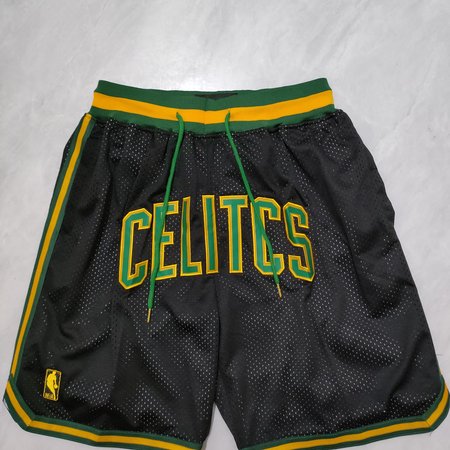 Boston Celtics Black Shorts